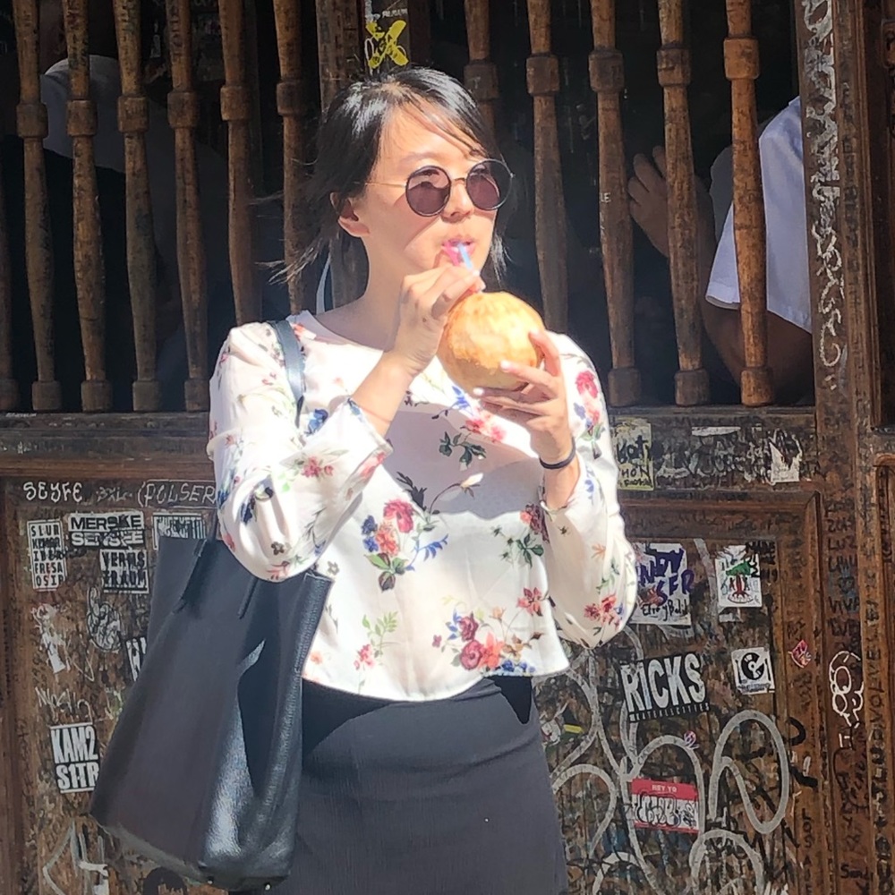 Flora top from zara